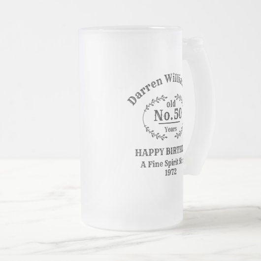 Chope Givrée Anniversaire à la mode (Devant droit)