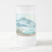 Chope Givrée Aquarelle moderne Nature Commençons l'aventure (Centre)