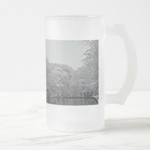 Chope Givrée Arbres, à l'eau