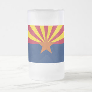 Chope Givrée Arizona Drapeau : Réglage de Star Sun, État du cui