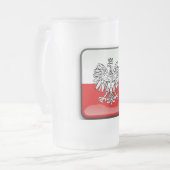 Chope Givrée Armoiries de la Pologne (Devant gauche)