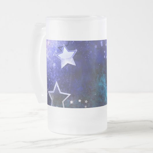 Chope Givrée Arrière - plan spatial avec étoiles (Devant gauche)