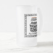 Chope Givrée Au-dessus du gâteau de Colline-Anniversaire (Devant droit)