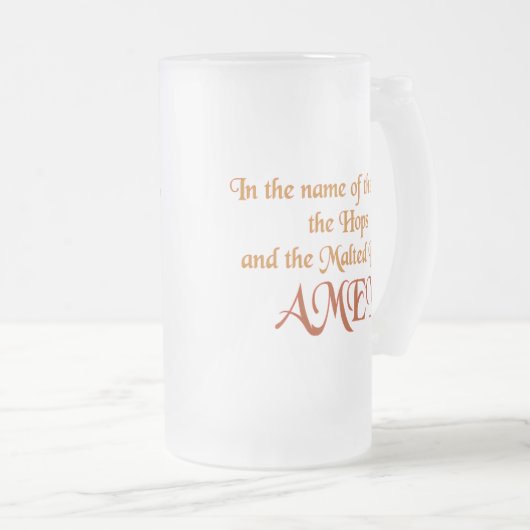 Chope Givrée Au nom de la levure (Devant droit)