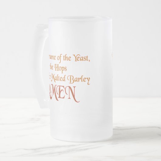 Chope Givrée Au nom de la levure (Devant gauche)