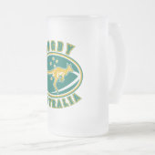 Chope Givrée Australien de wallaby de kangourou de l'australie (Devant droit)