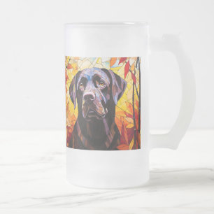 Chope Givrée Automne Labrador Retriever Chien moderne Chien Chi