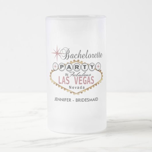 Chope Givrée Bachelorette Party à Las Vegas - Dusty Rose (Centre)