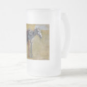 Chope Givrée Badlands américains : Vieux West Cowboy avec cheva (Devant droit)