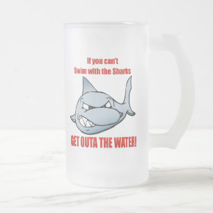 Chope Givrée Bain avec les requins