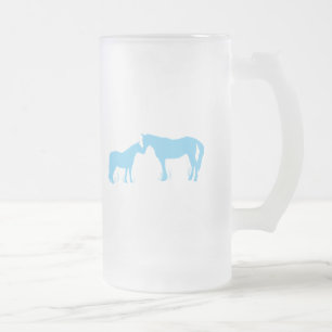 Chope Givrée Baisers de cheval (Aqua)