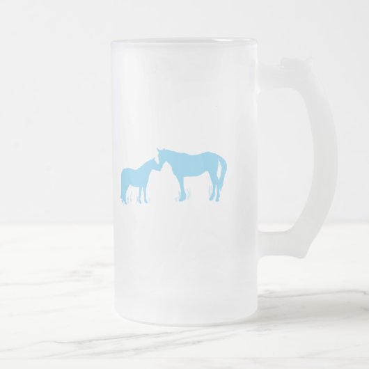 Chope Givrée Baisers de cheval (Aqua) (Droit)