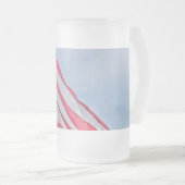 Chope Givrée Bald Eagle et le drapeau américain (Devant droit)