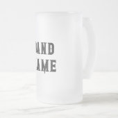 Chope Givrée Bande personnalisée (Devant droit)