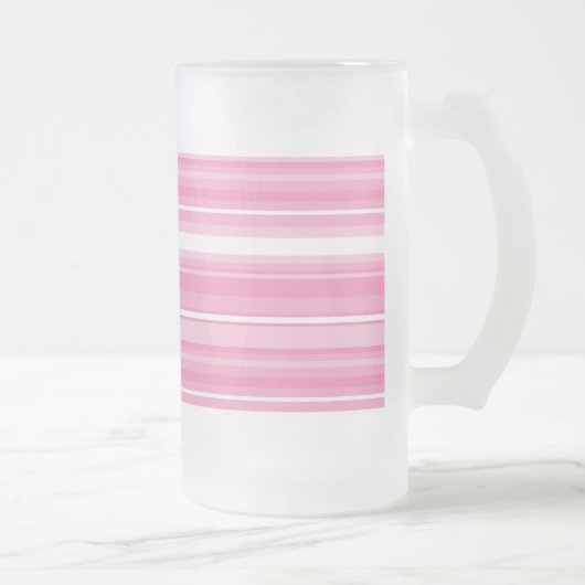 Chope Givrée Bandes roses (Droit)