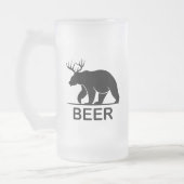 Chope Givrée Bear Deer Beer (Gauche)