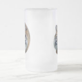 Chope Givrée Beau Tigre du Bengale Visage de verre (Centre)