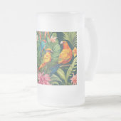 Chope Givrée Beaux oiseaux colorés (Devant droit)