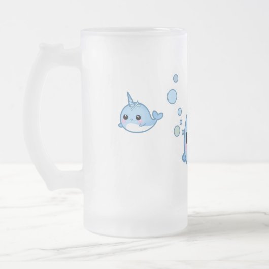 Chope Givrée Bébé mignon narwhal (Gauche)