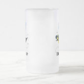 Chope Givrée Bee caractère avec mustache lunettes de soleil Bee (Centre)