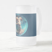 Chope Givrée Bélier de Zodiac Aries "21 mars - 19 avril" (Devant droit)