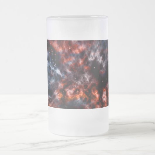 Chope Givrée Belle conception de photo de nébuleuse (Centre)