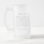 Chope Givrée Bénédiction de la bière (Gauche)