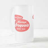 Chope Givrée Bière anglaise Iroquois (Devant gauche)