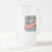 Chope Givrée Bière d'Angkor (Devant droit)