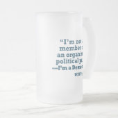 Chope Givrée Bière Democratic Stein de club de San Francisco (Devant droit)