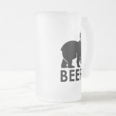 Chope Givrée Biére d'ours drôle de cerf (Devant droit)