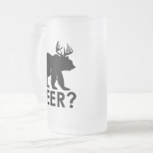 Chope Givrée Biére d'ours drôle de cerf (Devant gauche)