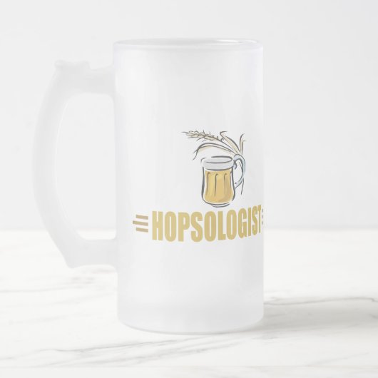 Chope Givrée Biére Drôle (Gauche)