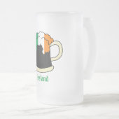 Chope Givrée Bière Guinness Drapeau Irlandais (Devant droit)