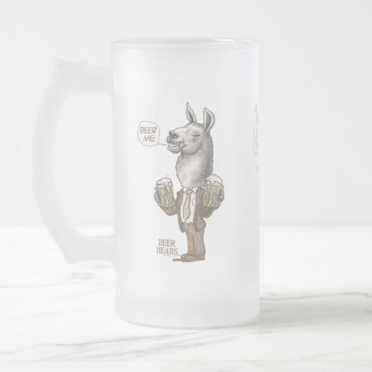 Chope Givrée Bière je lama par des studios de Mudge (Gauche)