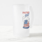 Chope Givrée Bière patriotique (Devant droit)