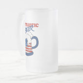 Chope Givrée Bière patriotique (Devant gauche)
