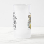 Chope Givrée Bières de chien de bière de verre congelées (Centre)