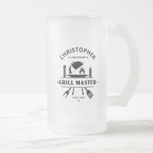 Chope Givrée Bières noires de grillmaster légendaire