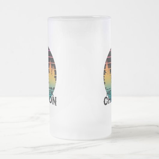 Chope Givrée Bigfoot Sasquatch Cacher & Rechercher Champion (Centre)