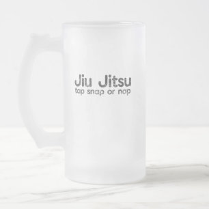 Chope Givrée BJJ Jiu Jitsu Brésil Martial Arts Tap Snap ou Nap
