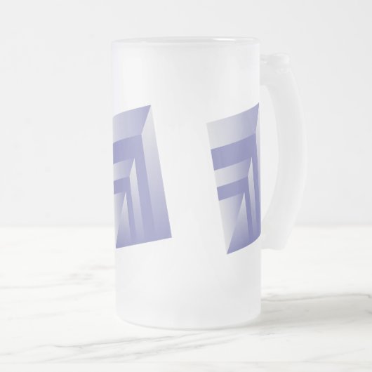 Chope Givrée Bleu violet (Devant droit)