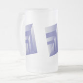 Chope Givrée Bleu violet (Devant gauche)