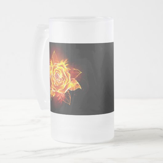 Chope Givrée Blooming Fire Rose (Devant gauche)