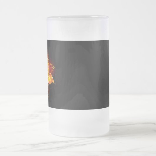 Chope Givrée Blooming Fire Rose (Centre)