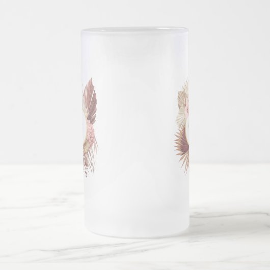 Chope Givrée Boho Oasis Mariage Floral Frame ID959 (Centre)