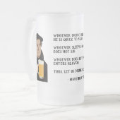 Chope Givrée Bois De La Bière ! Martin Luther (Devant gauche)