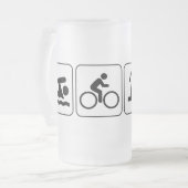 Chope Givrée Boisson de course de vélo de bain (Devant gauche)