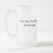 Chope Givrée Boisson pas trop horrible de D6G - givrée (Gauche)