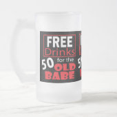 Chope Givrée Boissons gratuites pour le bébé de 50 ans annivers (Gauche)